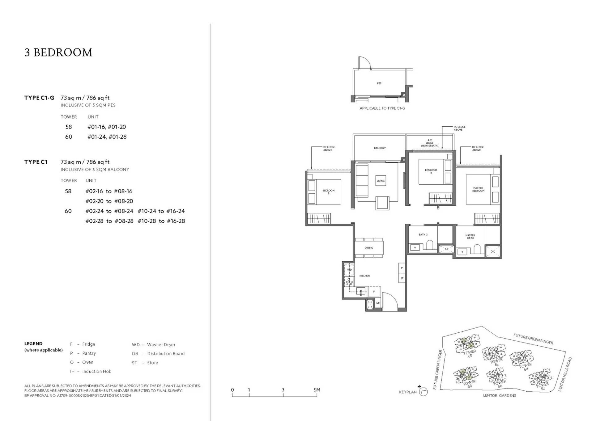 Lentor Mansion floorplan